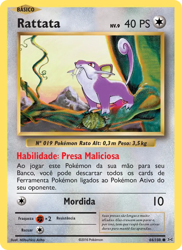 Rattata — Evoluções 66
