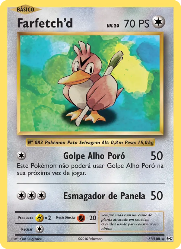 Farfetch'd — Evoluções 68
