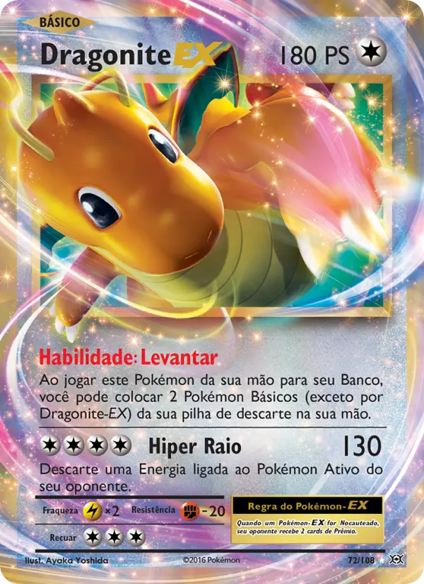 Dragonite EX — Evoluções 72