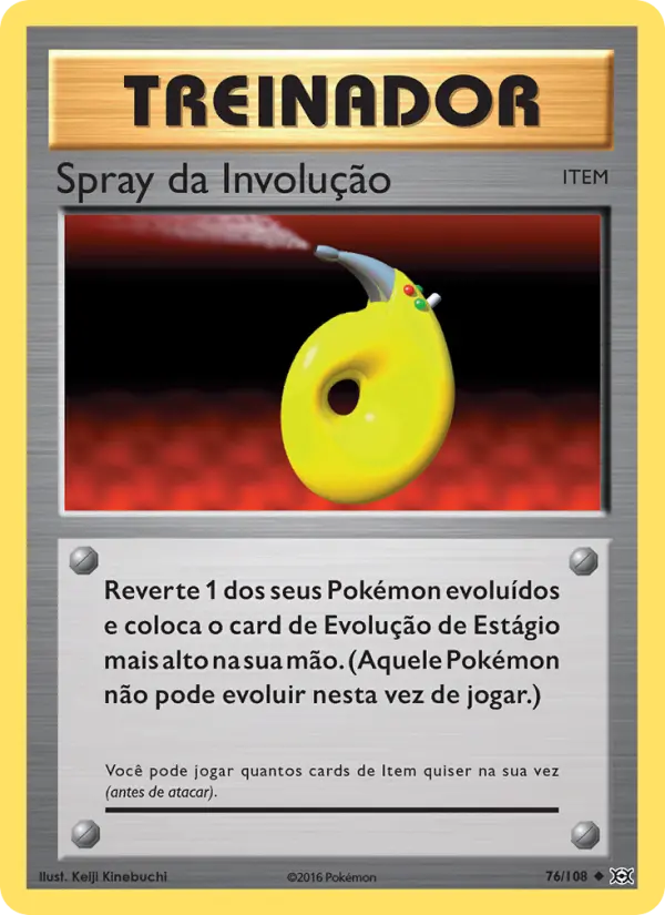 Spray da Involução — Evoluções 76