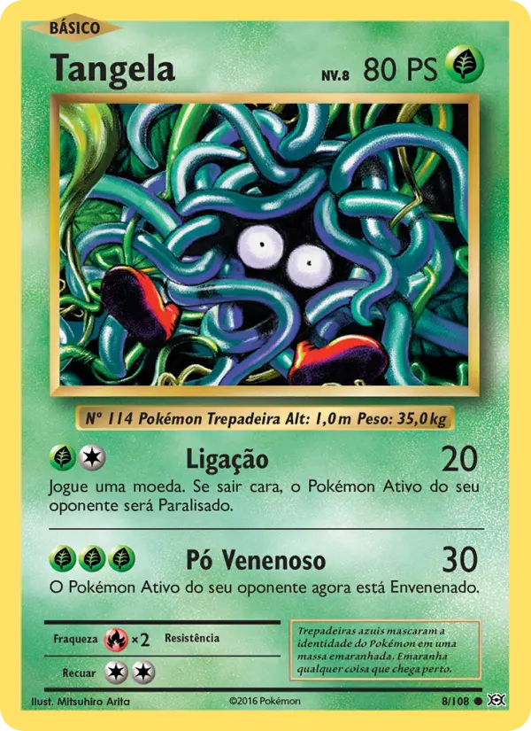 Tangela — Evoluções 8