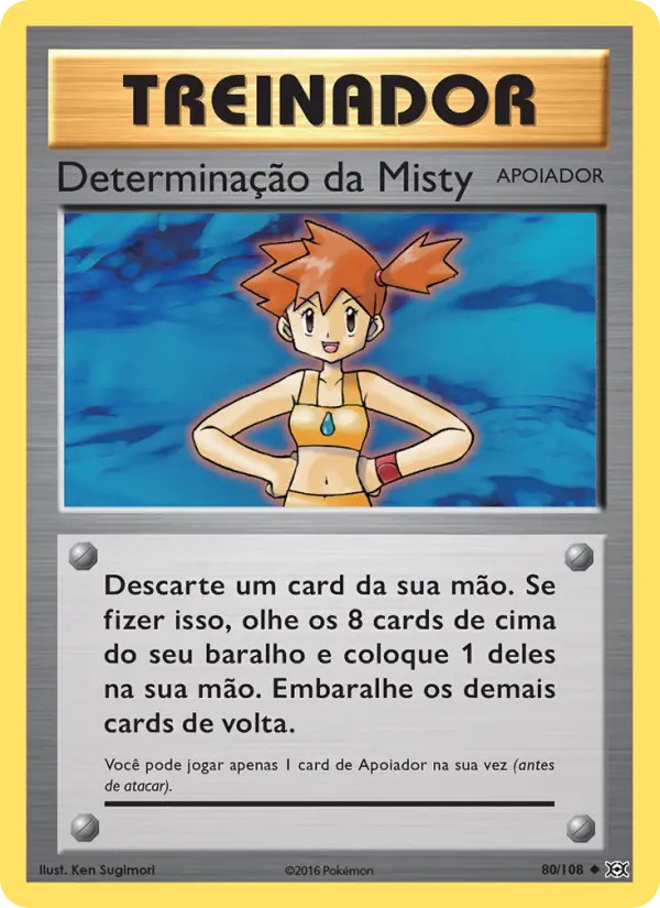 Determinação da Misty - Evoluções