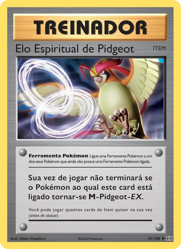 Elo Espiritual de Pidgeot — Evoluções 81