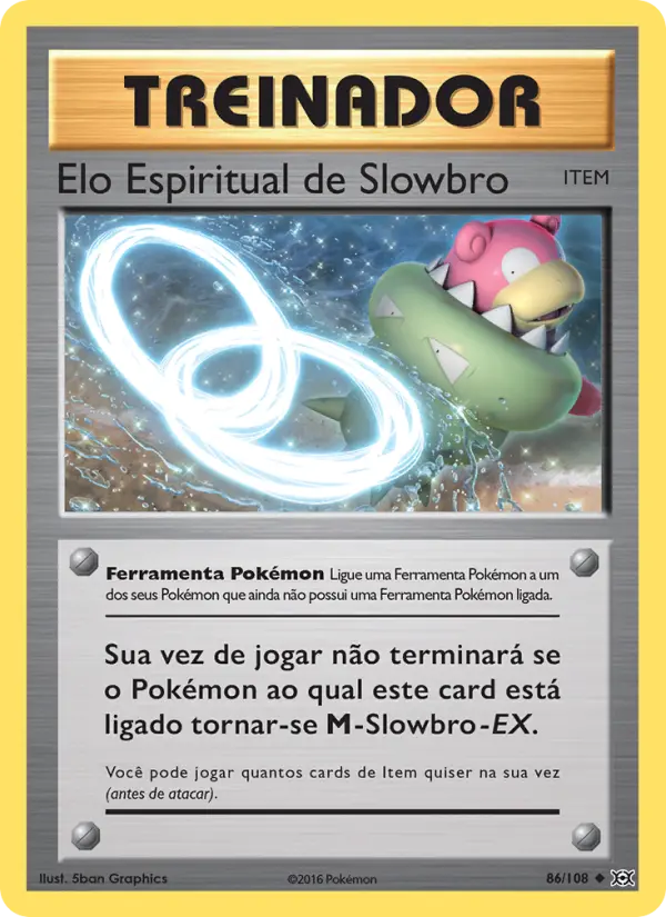 Elo Espiritual de Slowbro — Evoluções 86