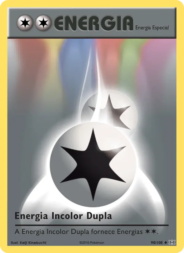 Energia Incolor Dupla - Evoluções