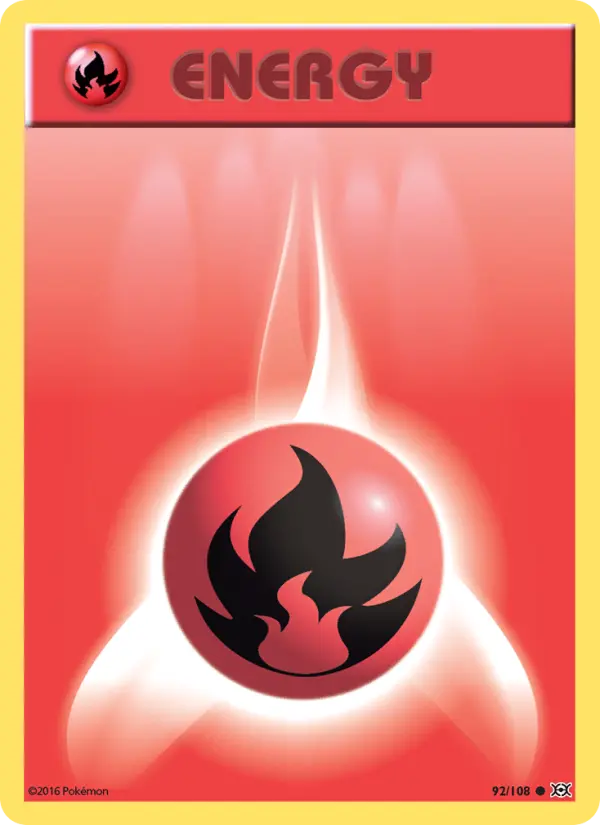 Energia de Fogo - Evoluções