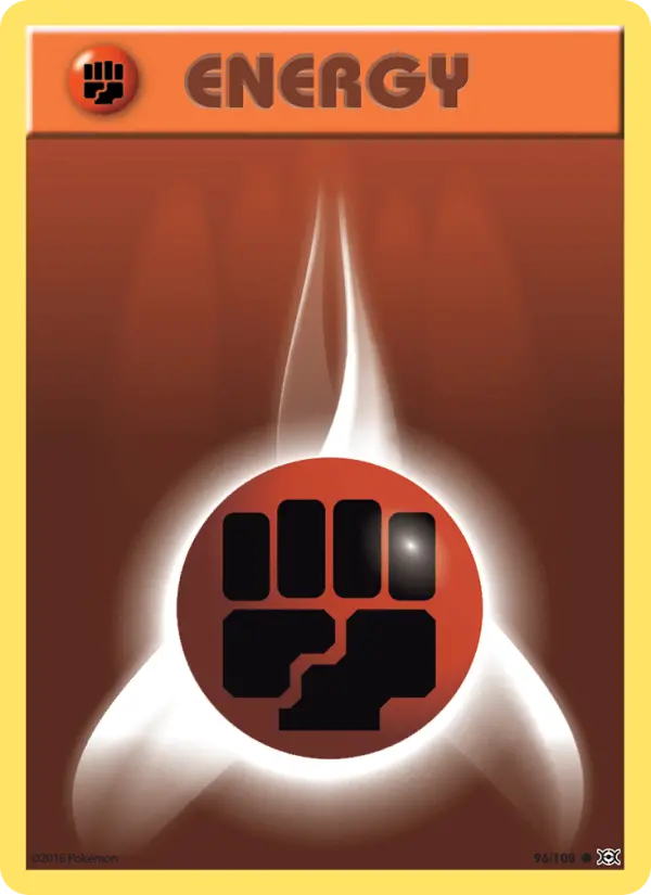 Energia de Luta — Evoluções 96