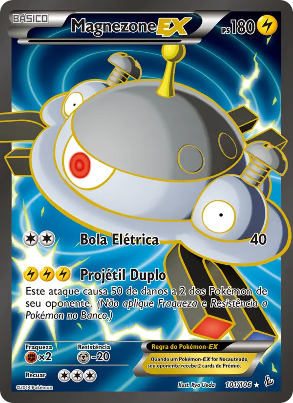 Magnezone EX — Flash de Fogo 101