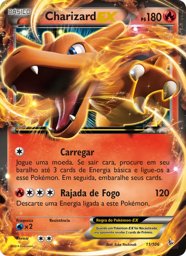 Charizard EX — Flash de Fogo 11