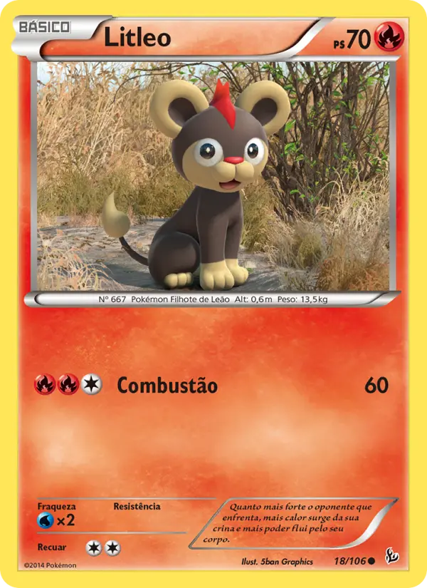 Litleo — Flash de Fogo 18