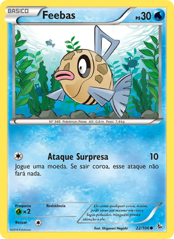 Feebas — Flash de Fogo 22