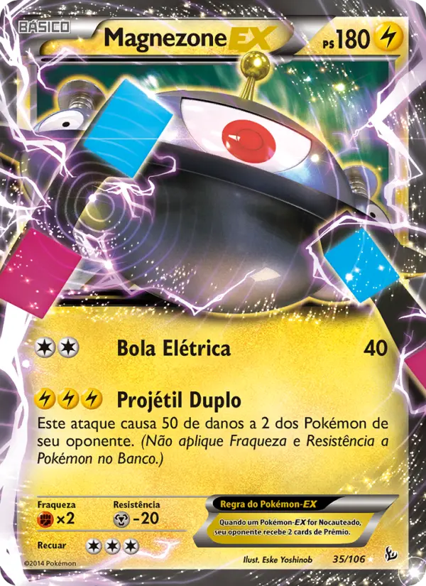 Magnezone EX — Flash de Fogo 35