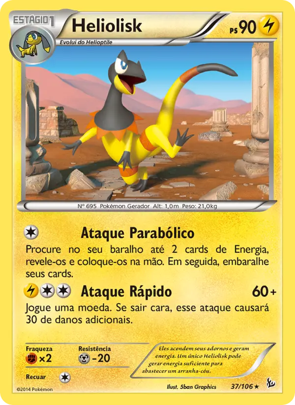 Heliolisk — Flash de Fogo 37