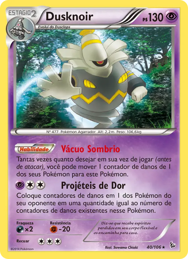 Dusknoir — Flash de Fogo 40