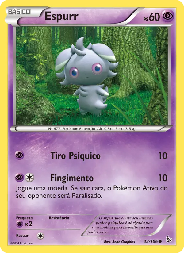 Espurr — Flash de Fogo 42