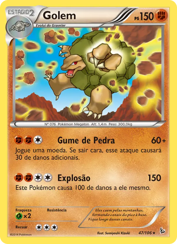 Golem — Flash de Fogo 47