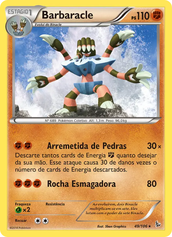 Barbaracle — Flash de Fogo 49