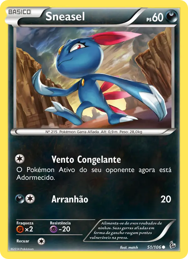 Sneasel — Flash de Fogo 51