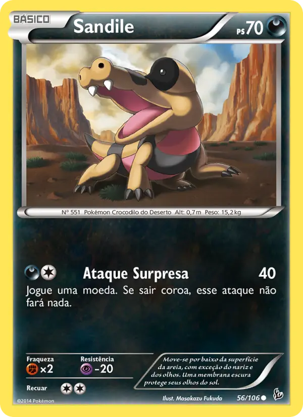 Sandile — Flash de Fogo 56