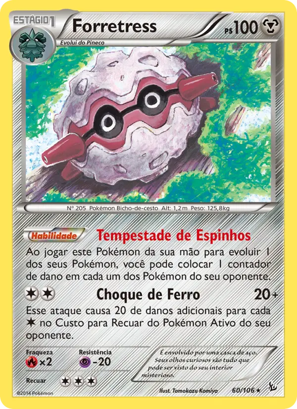Forretress — Flash de Fogo 60