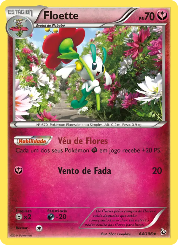 Floette — Flash de Fogo 64