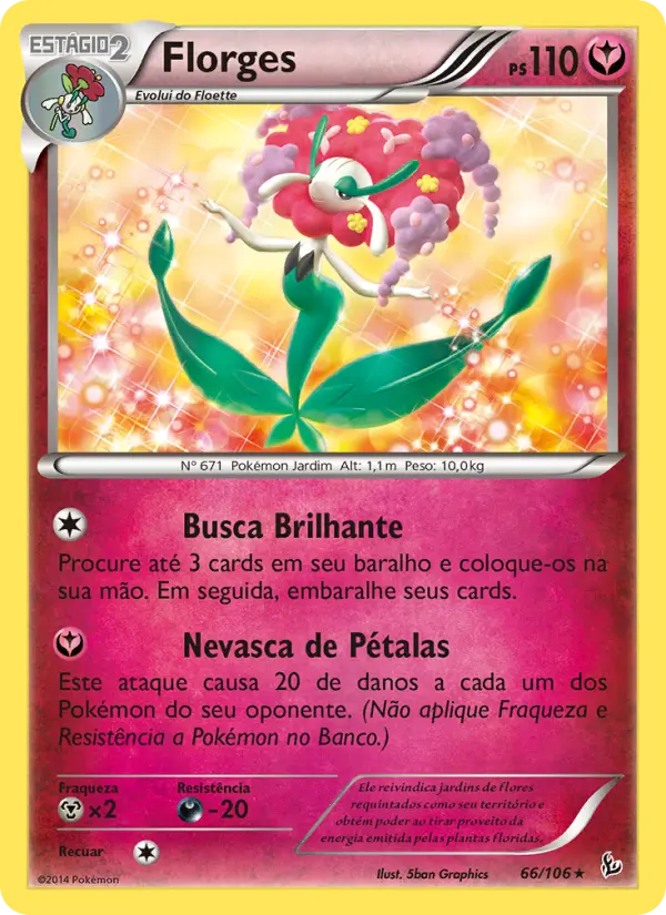 Florges — Flash de Fogo 66