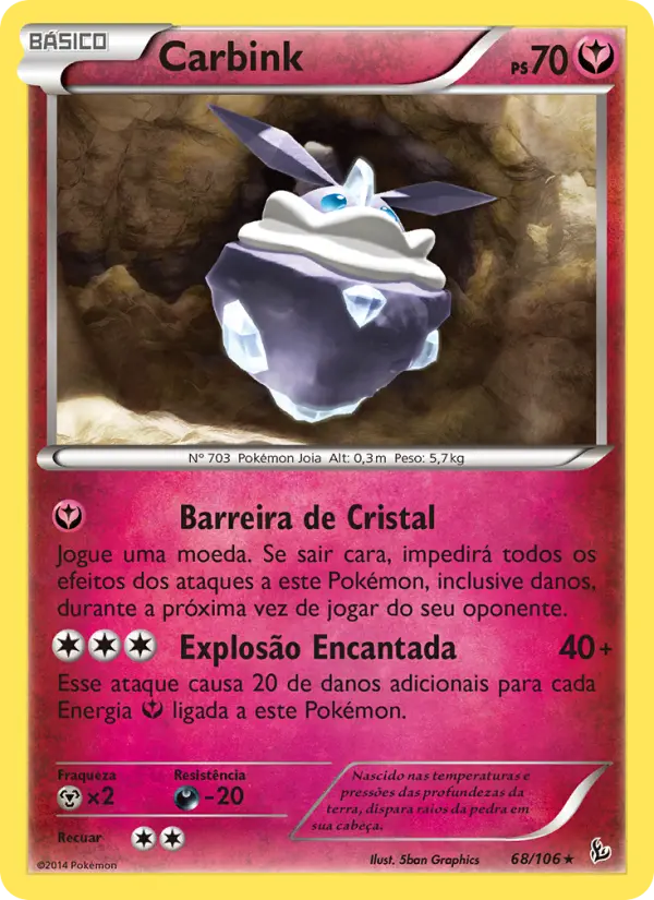 Carbink — Flash de Fogo 68