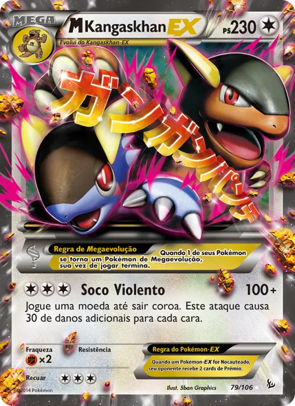 M-Kangaskhan EX — Flash de Fogo 79