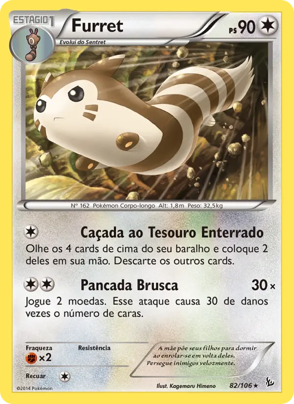 Furret — Flash de Fogo 82