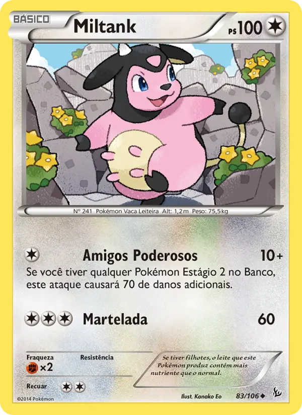 Miltank — Flash de Fogo 83