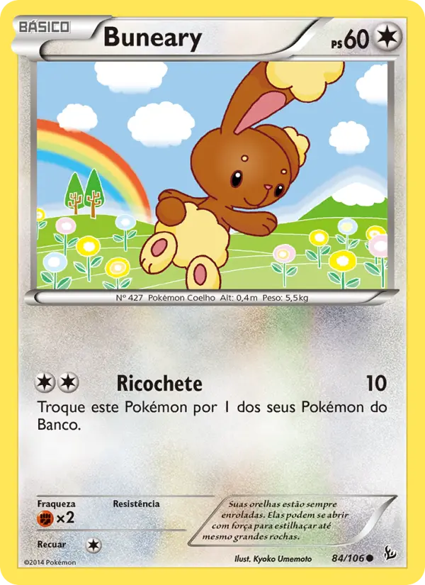 Buneary — Flash de Fogo 84