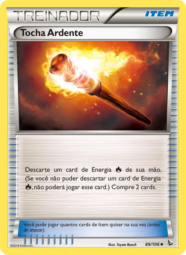 Tocha Ardente — Flash de Fogo 89
