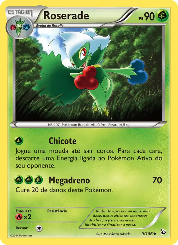 Roserade — Flash de Fogo 9
