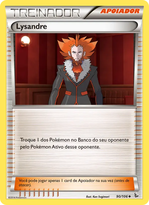 Lysandre — Flash de Fogo 90