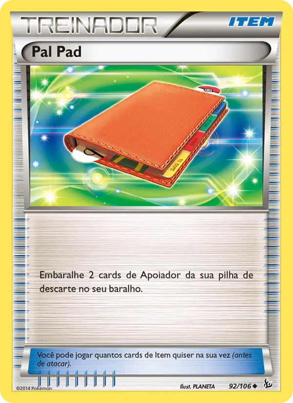 Pal Pad — Flash de Fogo 92
