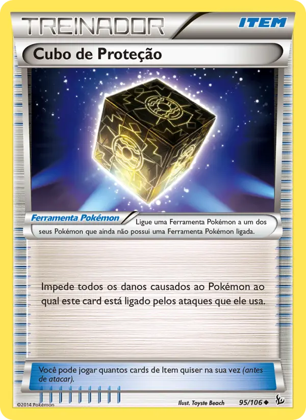 Cubo de Proteção — Flash de Fogo 95