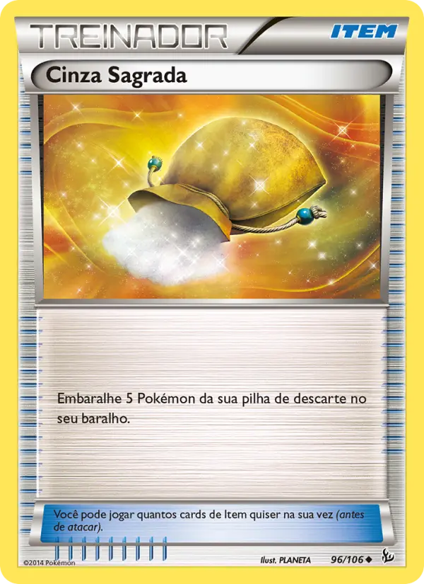 Cinza Sagrada — Flash de Fogo 96