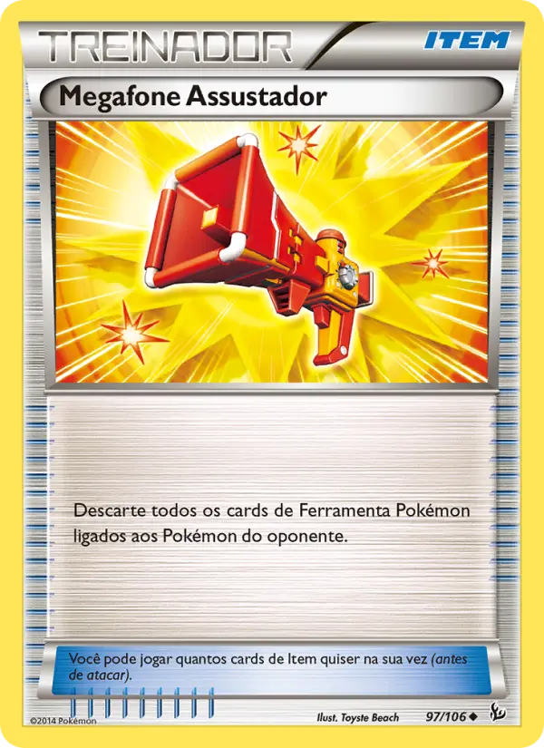 Megafone Assustador — Flash de Fogo 97
