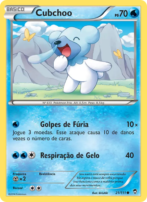 Cubchoo — Punhos Furiosos 21