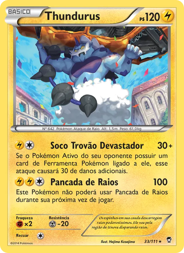 Thundurus — Punhos Furiosos 33