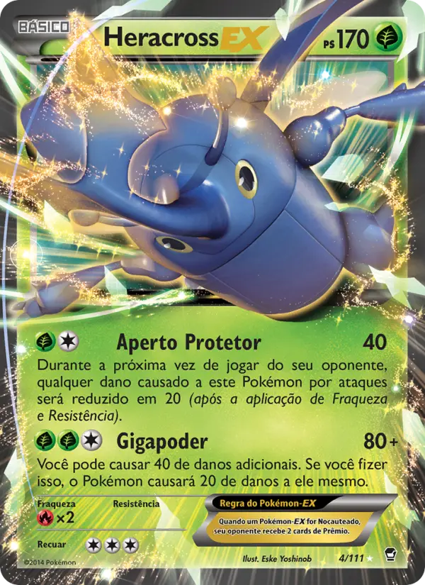 Heracross EX — Punhos Furiosos 4