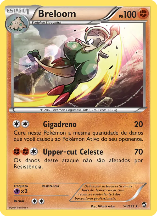 Breloom — Punhos Furiosos 50