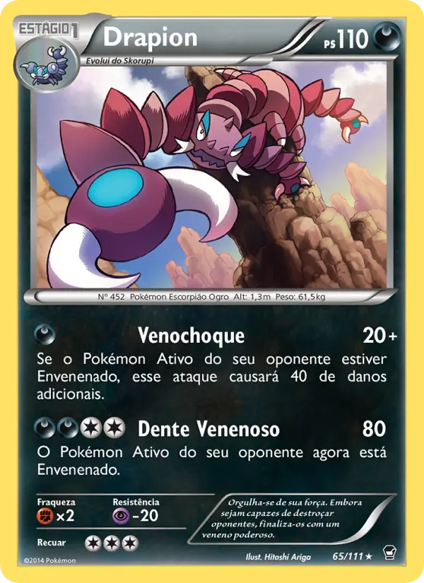 Drapion — Punhos Furiosos 65