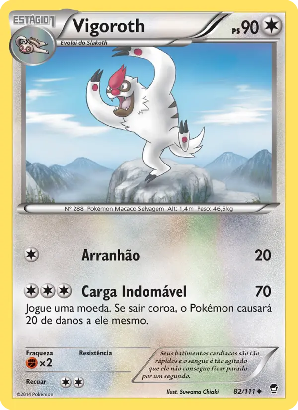 Vigoroth — Punhos Furiosos 82