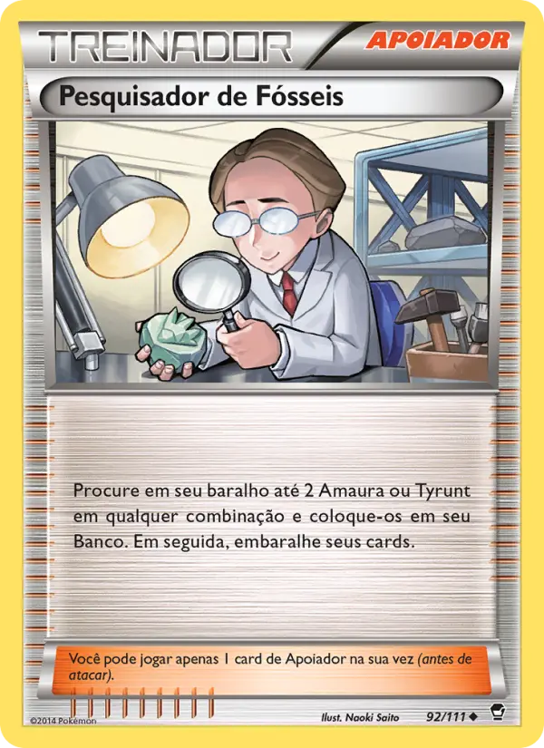 Pesquisador de Fósseis — Punhos Furiosos 92