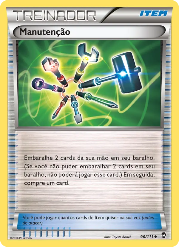 Manutenção — Punhos Furiosos 96