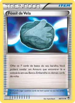 Fóssil de Vela