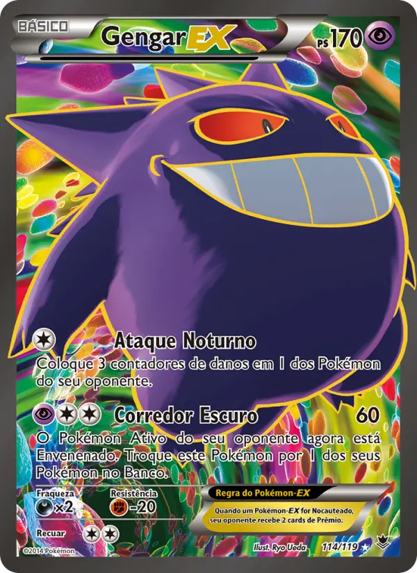 Gengar EX — Força Fantasma 114