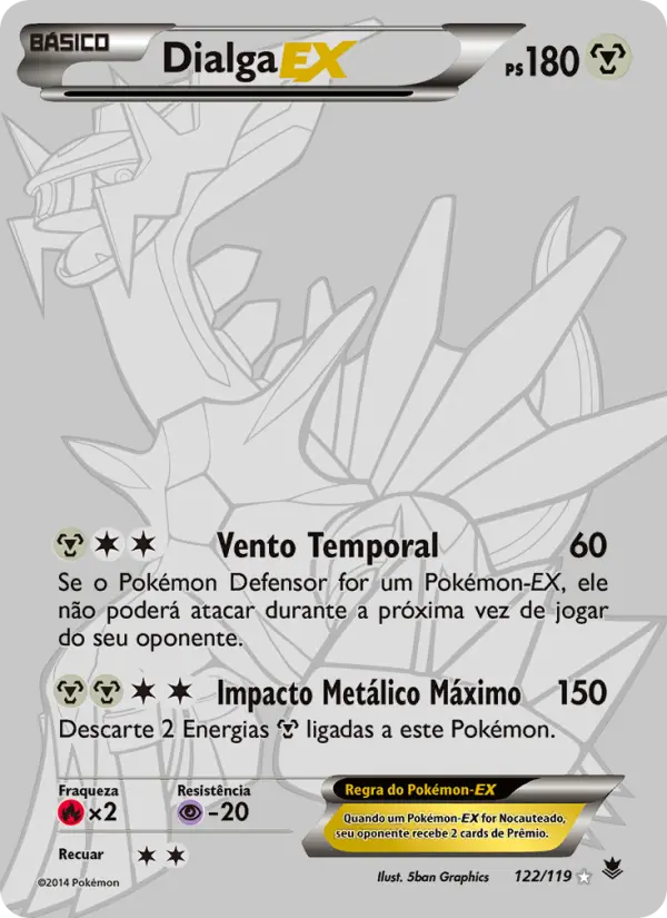 Dialga EX — Força Fantasma 122