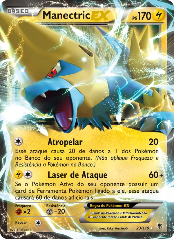 Manectric EX — Força Fantasma 23